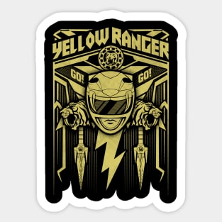 Yellow Ranger Sticker